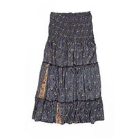 Perry Walker Collective Print Midi Skirt