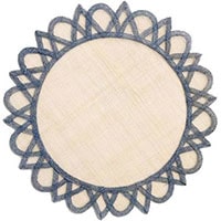 French Blue Rice Paper Placemat